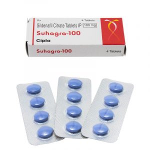 威而鋼 Suhagra 100 mg(4粒裝)|印度 Cipla 學名藥|西地那非 ED治療